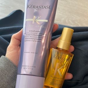 KERASTASE blond absolu conditioner with the Elixir Ultime serum. Brand new!